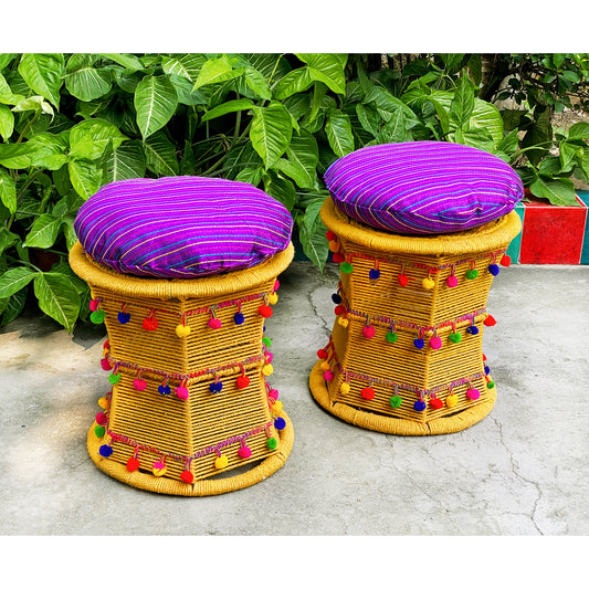 bamboo sitting stool