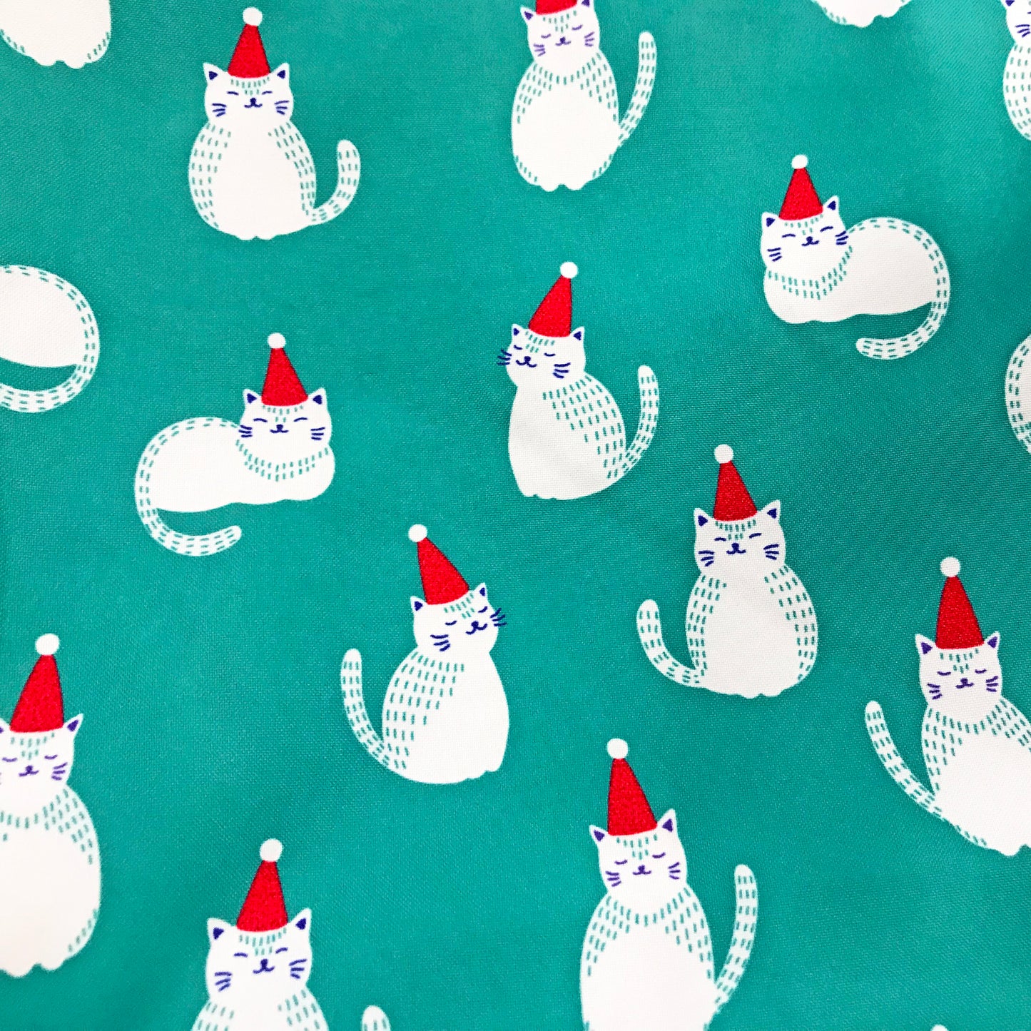 Cute Kitty Women's Pajamas With Pockets