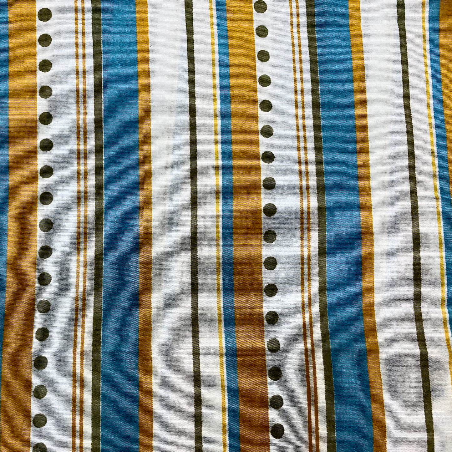Stripes & Dots Rayon Fabric