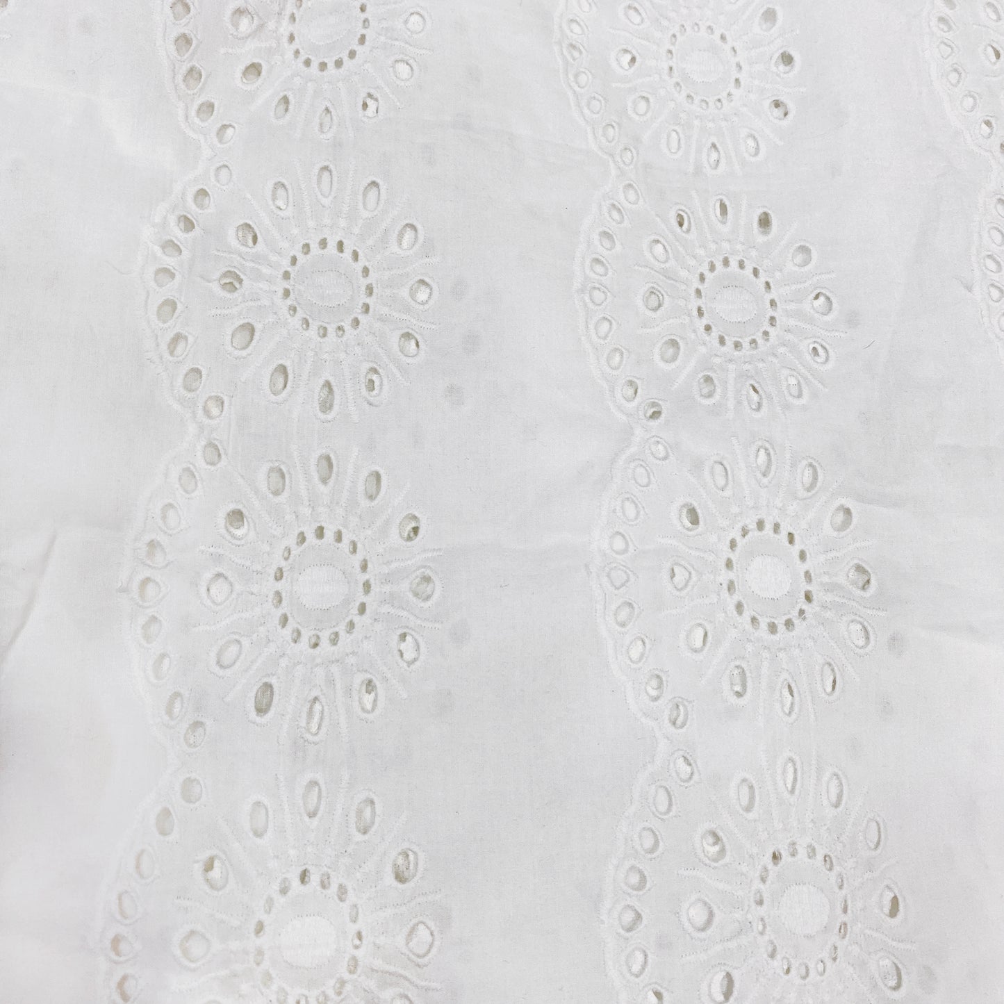 Salt White Hakoba Cotton Fabric