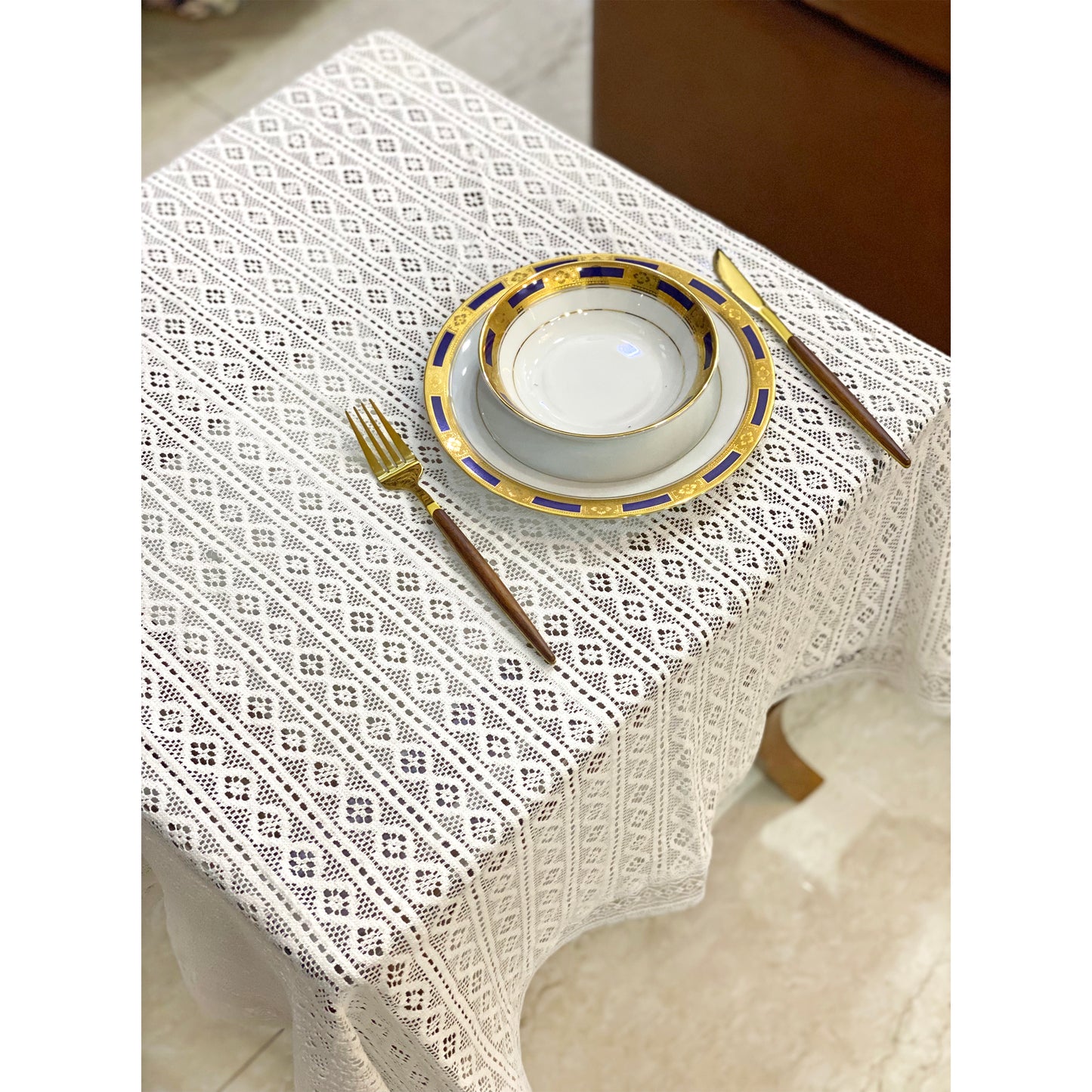 white net centre table cloth online
