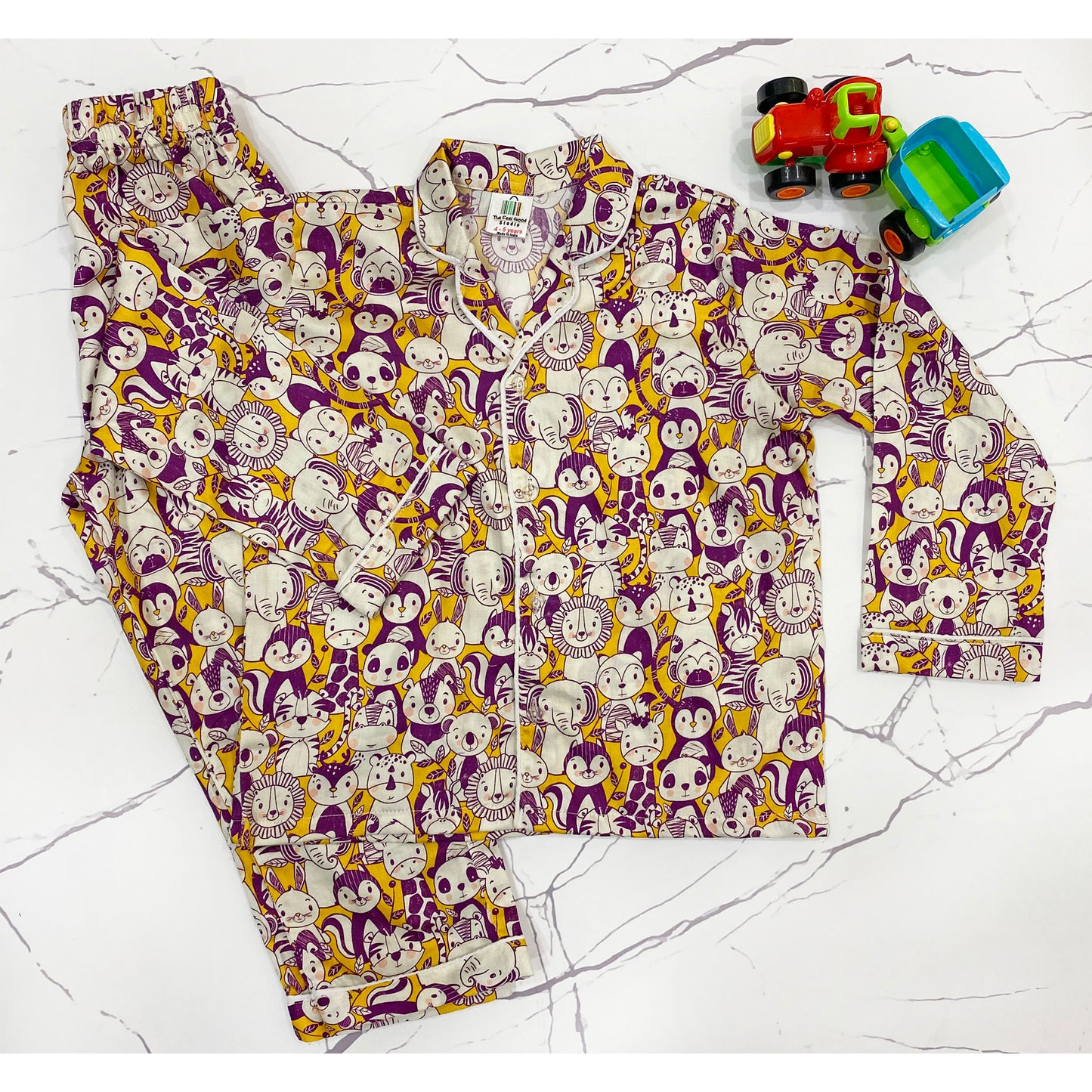 Zoo World Boys Night Suit