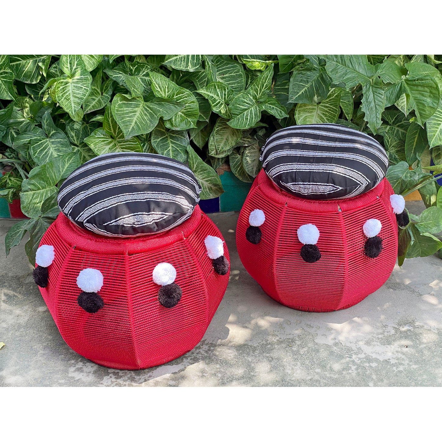 red-sitting-mudda-for-balcony-and-home