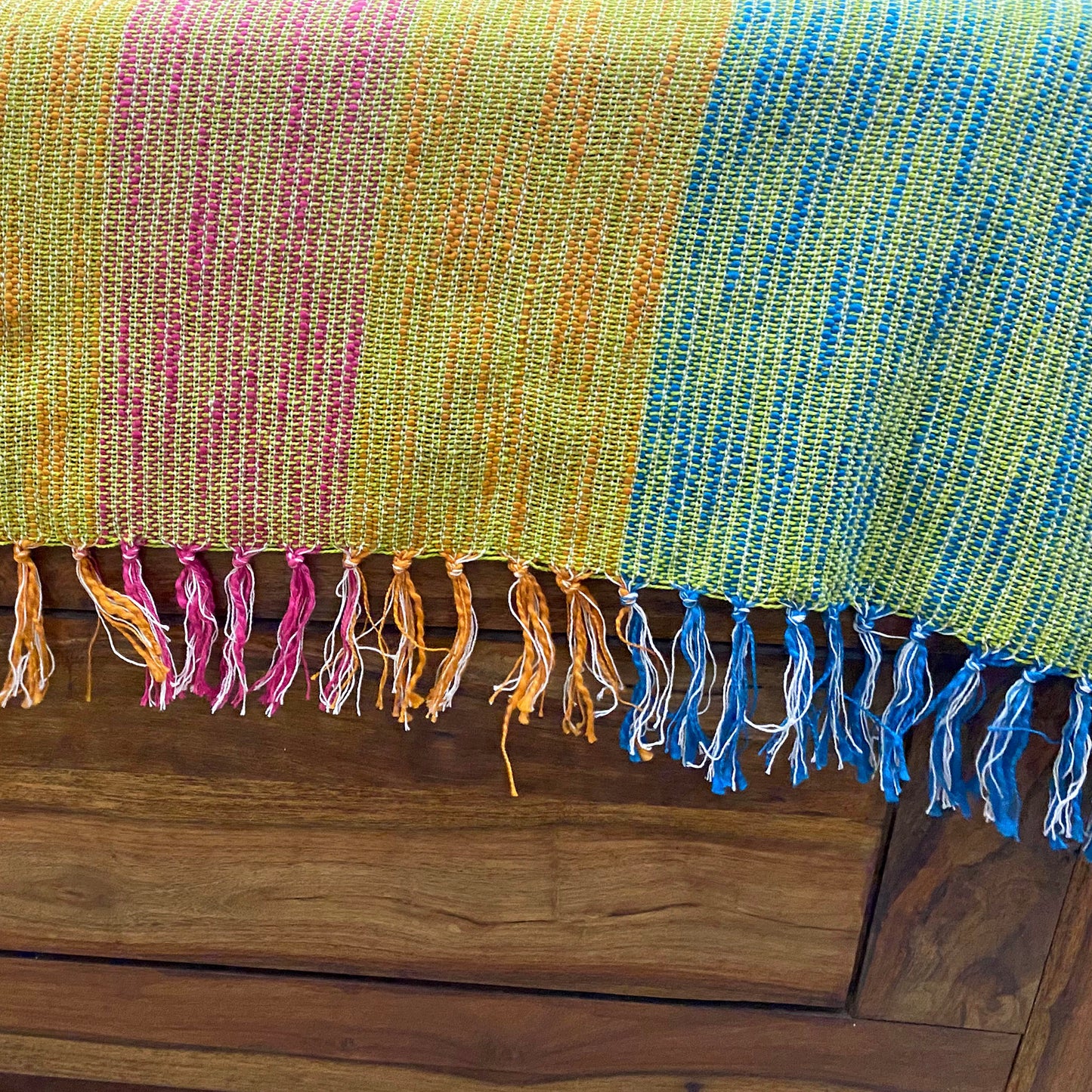 Soothing Handloom Indie Bed Cover