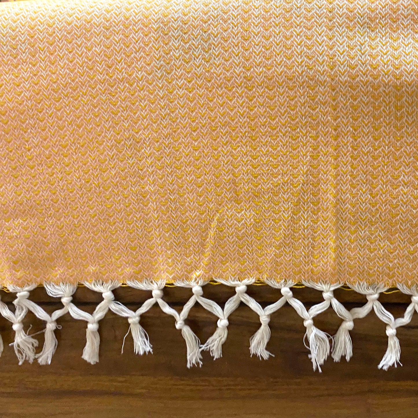 Butter Cream Reversible Bed Cover