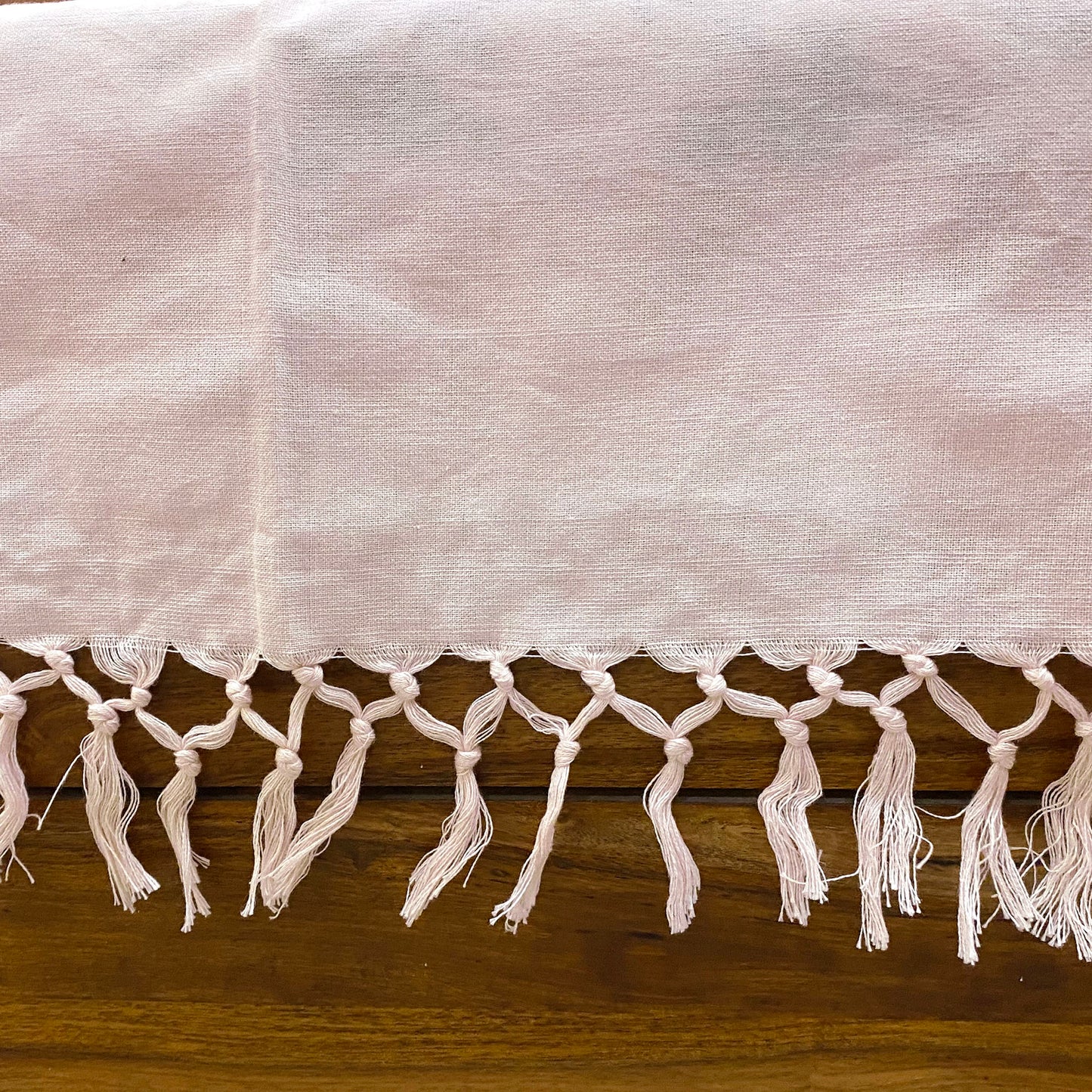 Pale Pink Bed Cover With Pillow Covers