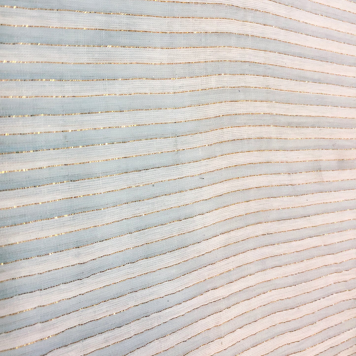 Striped Sheer Cotton Fabric