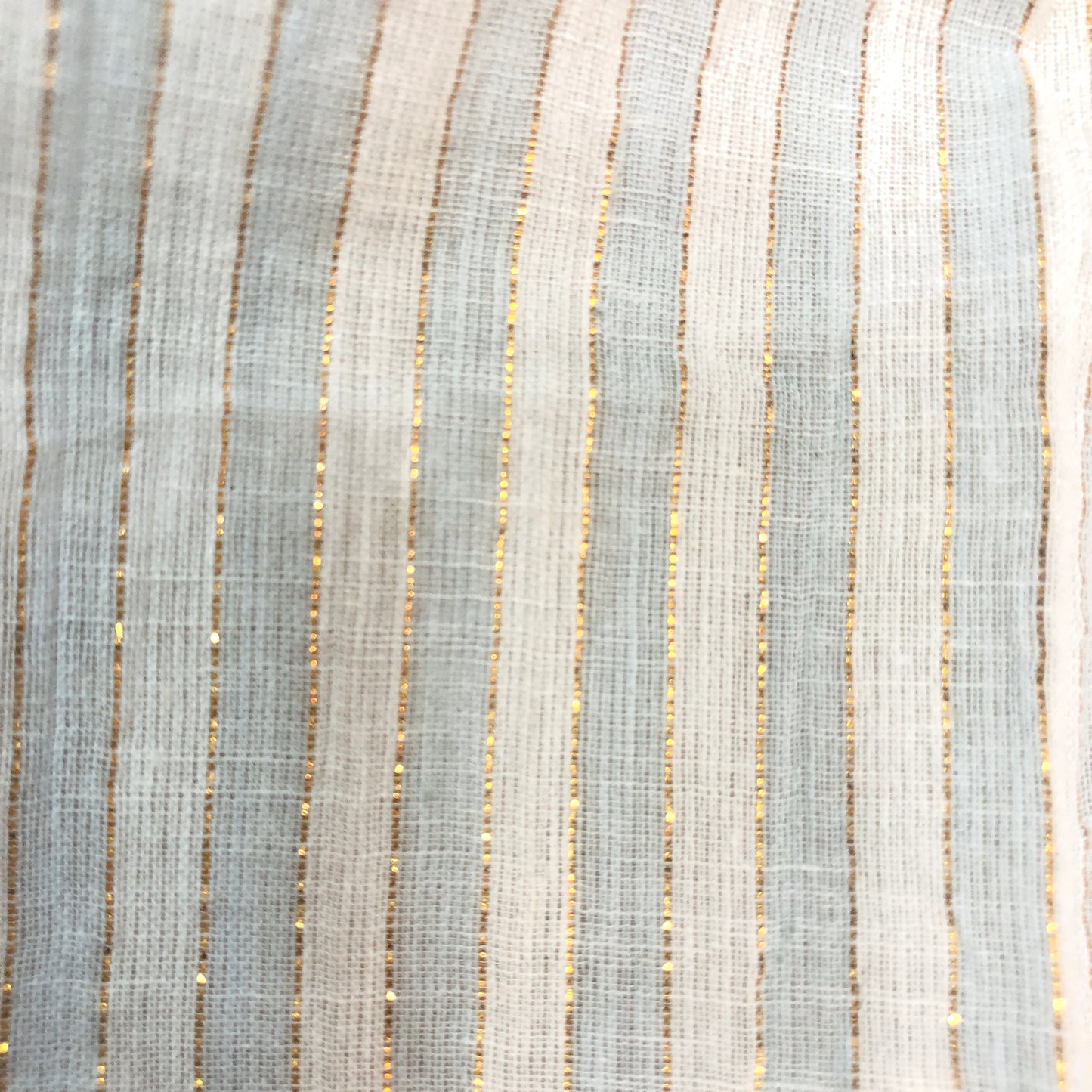 Striped Sheer Cotton Fabric