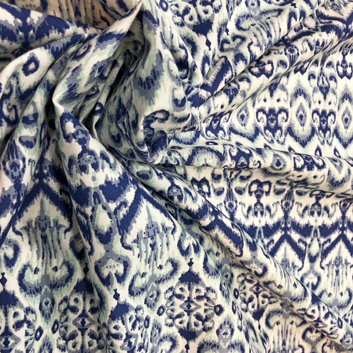 Soothing Printed Light Cotton Fabric