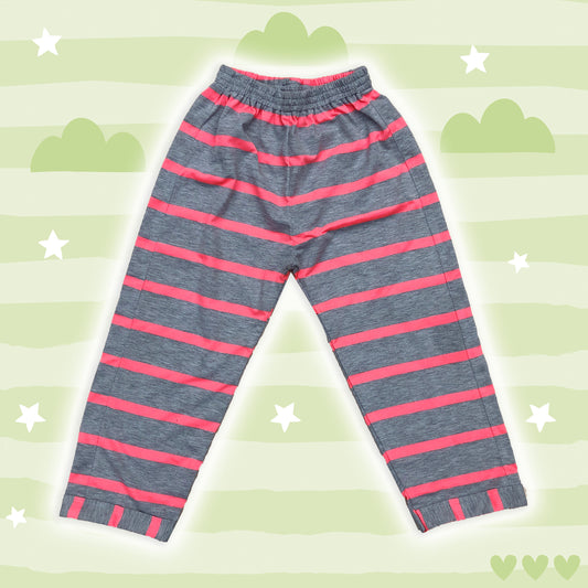 Pink Striped Cotton Lower