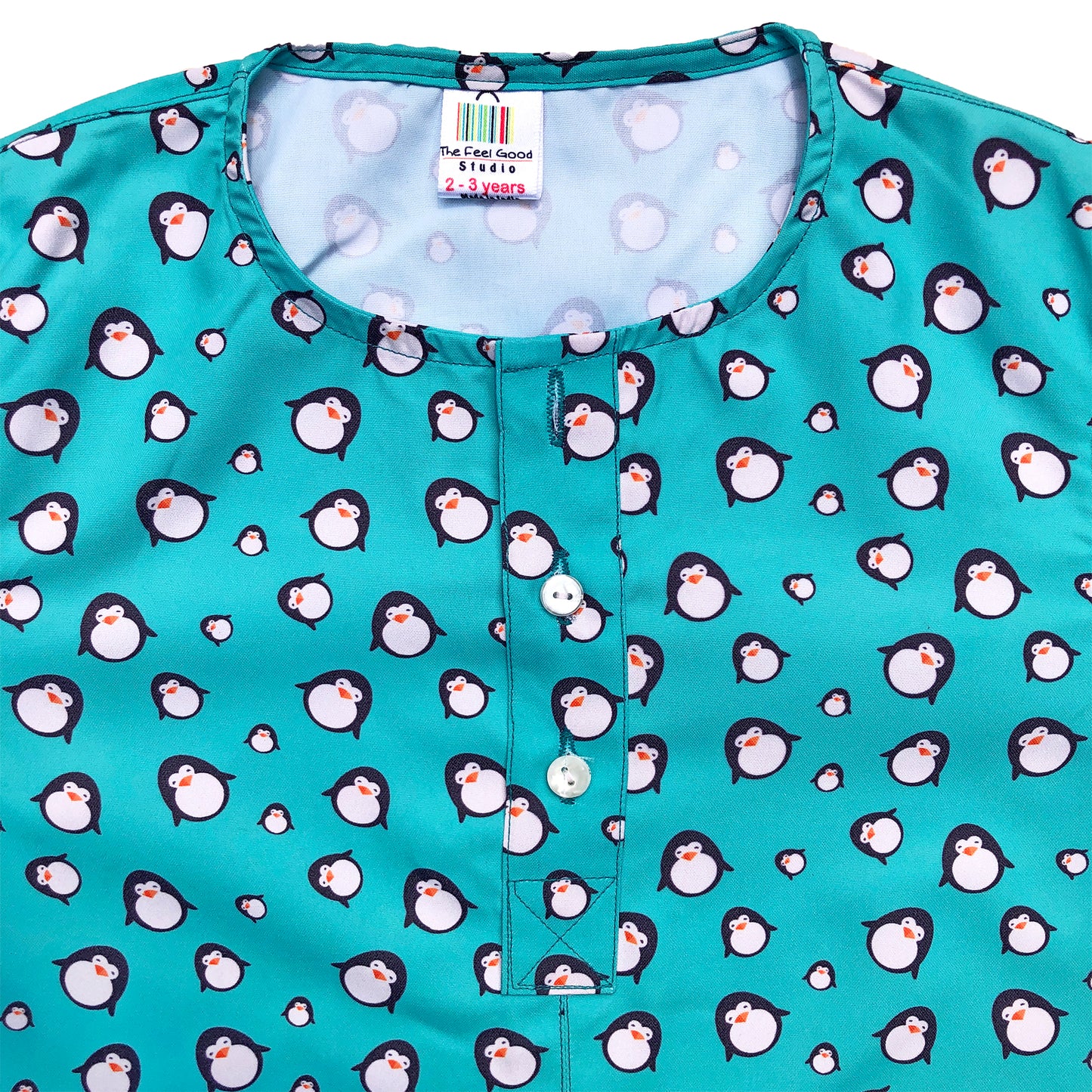 Baby Penguins Girls Night Suit