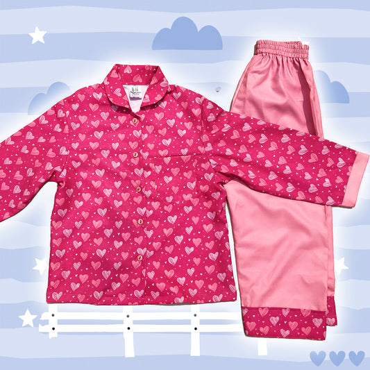 My Heart Girls Night Suit