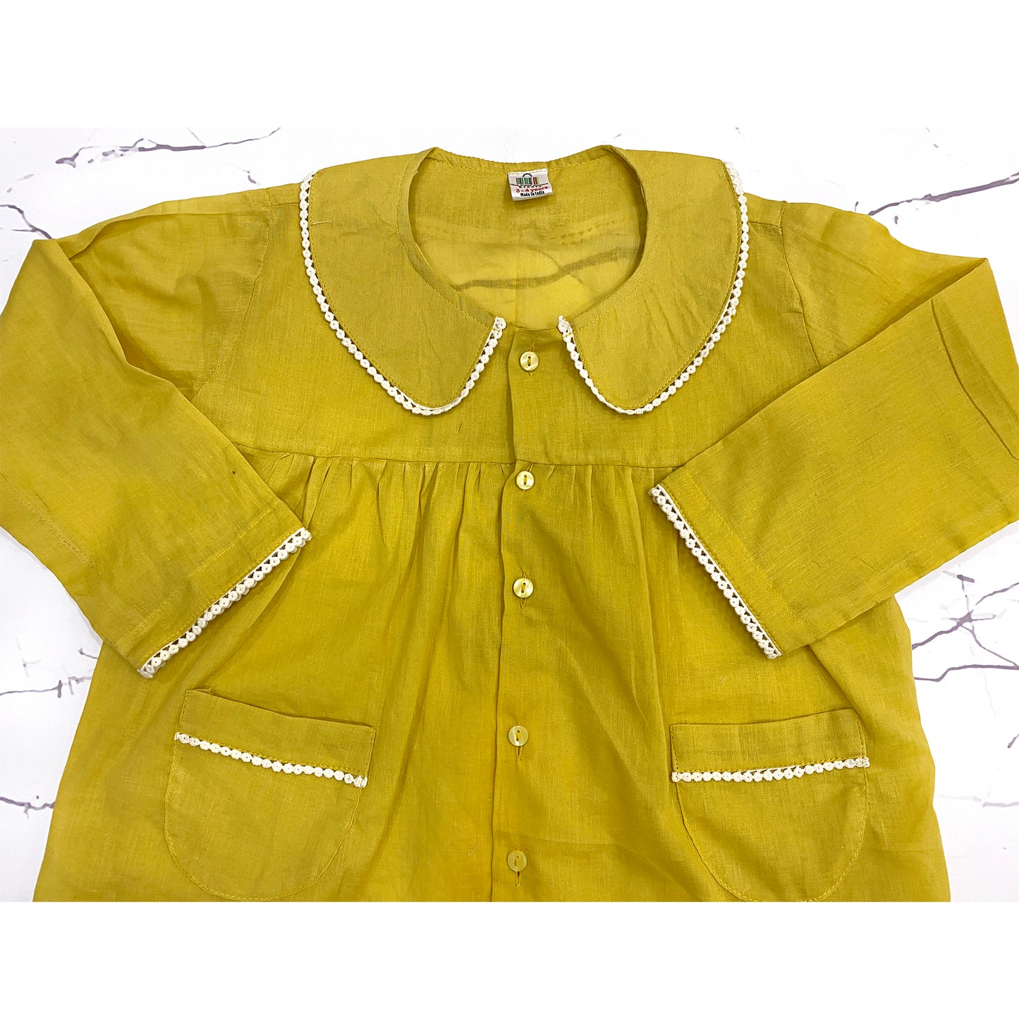 Gentle Cotton Mul Girls Night Suit