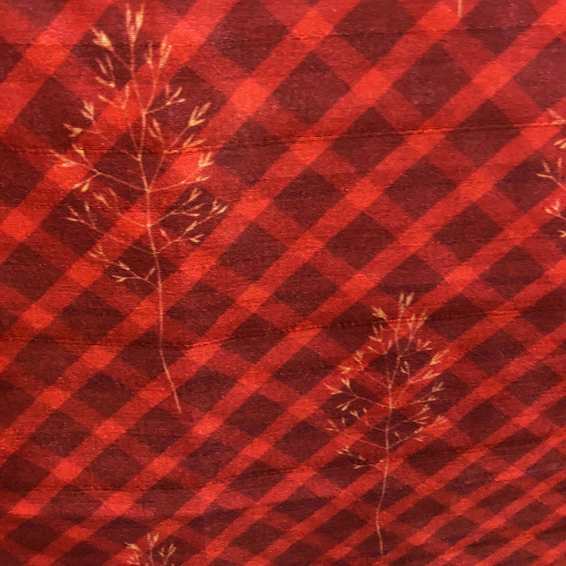 maroon-and-burgundy-tusser-silk-fabric-online