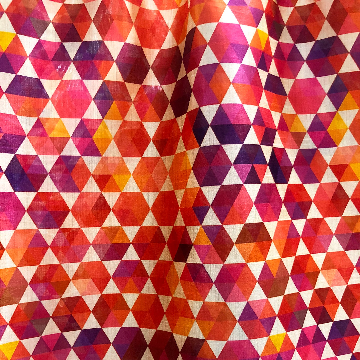 Tusser Silk Rang Bhara Print