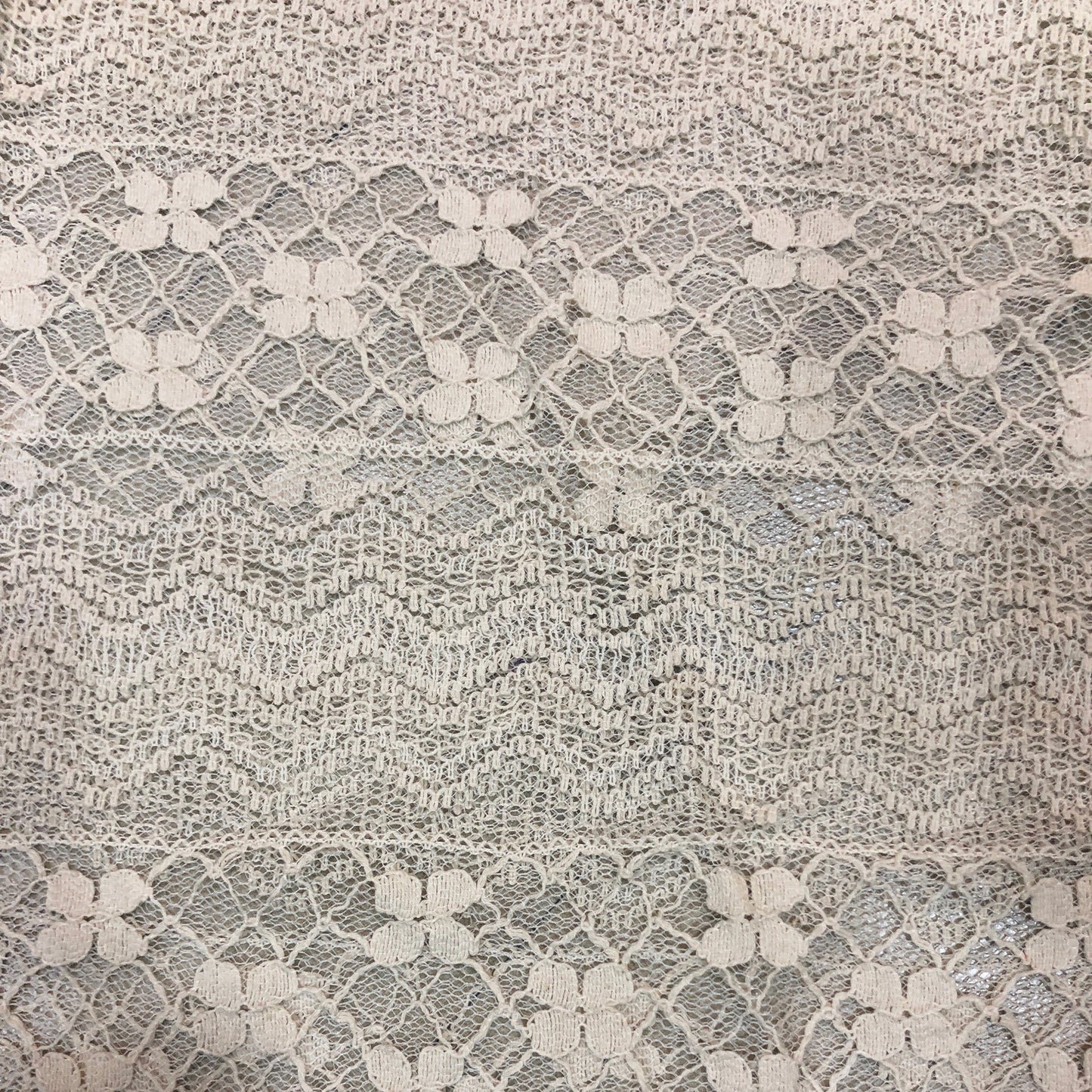 Salt White Lacy Net