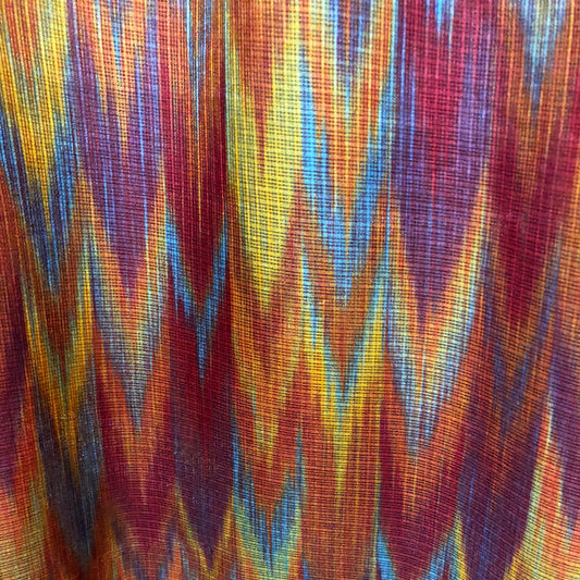 Kota Doriya Abstract Multicoloured Print