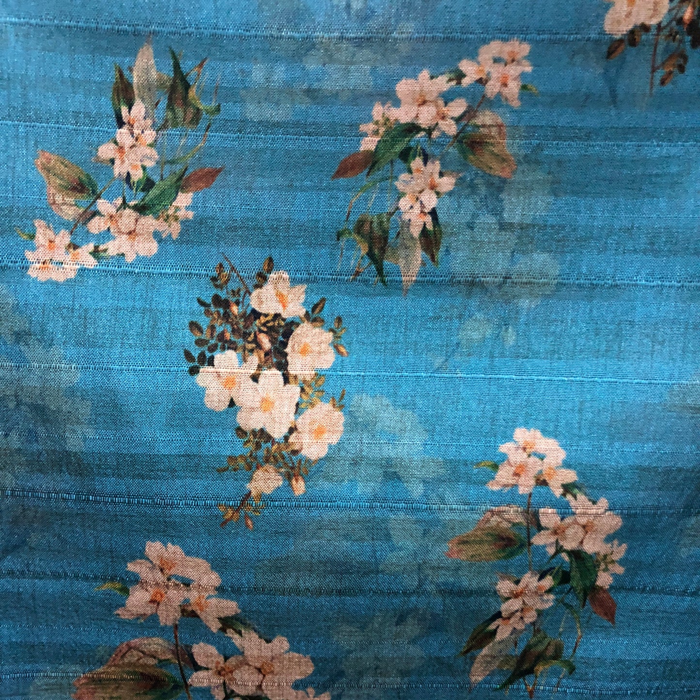 rose-print-tussar-fabric-online-india