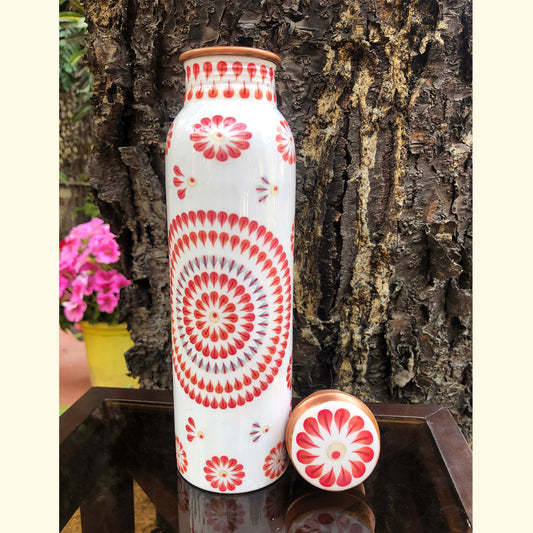 colourful pure copper bottle online at lowest price
