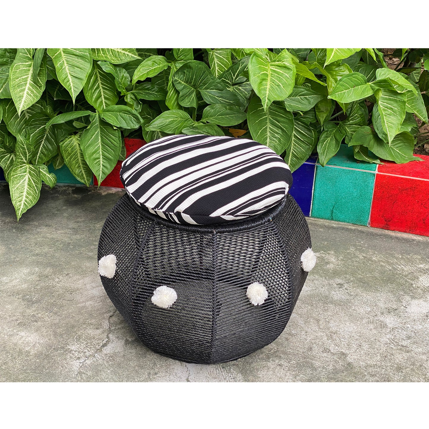 Zanzibar Pom Pom Cushy Seat (Single Piece)