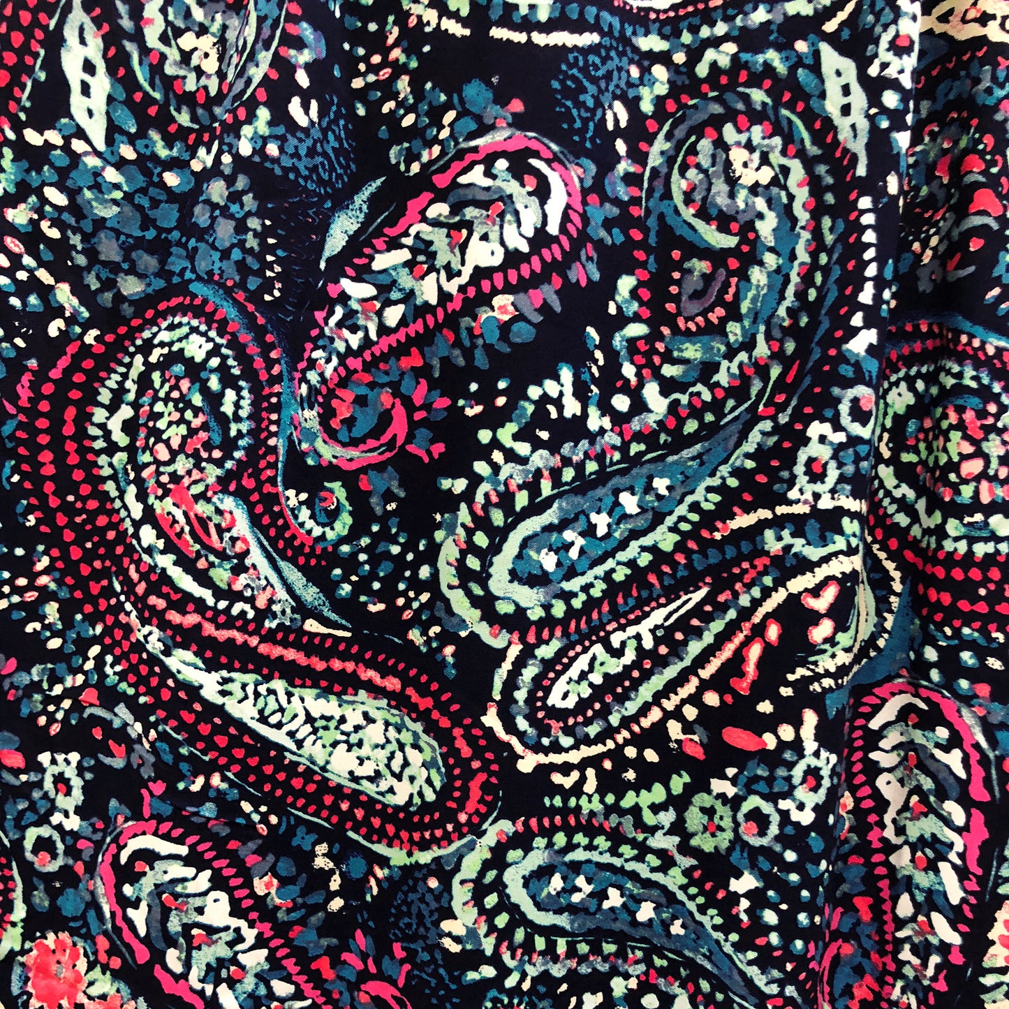 Psy Paisleys Rayon Print