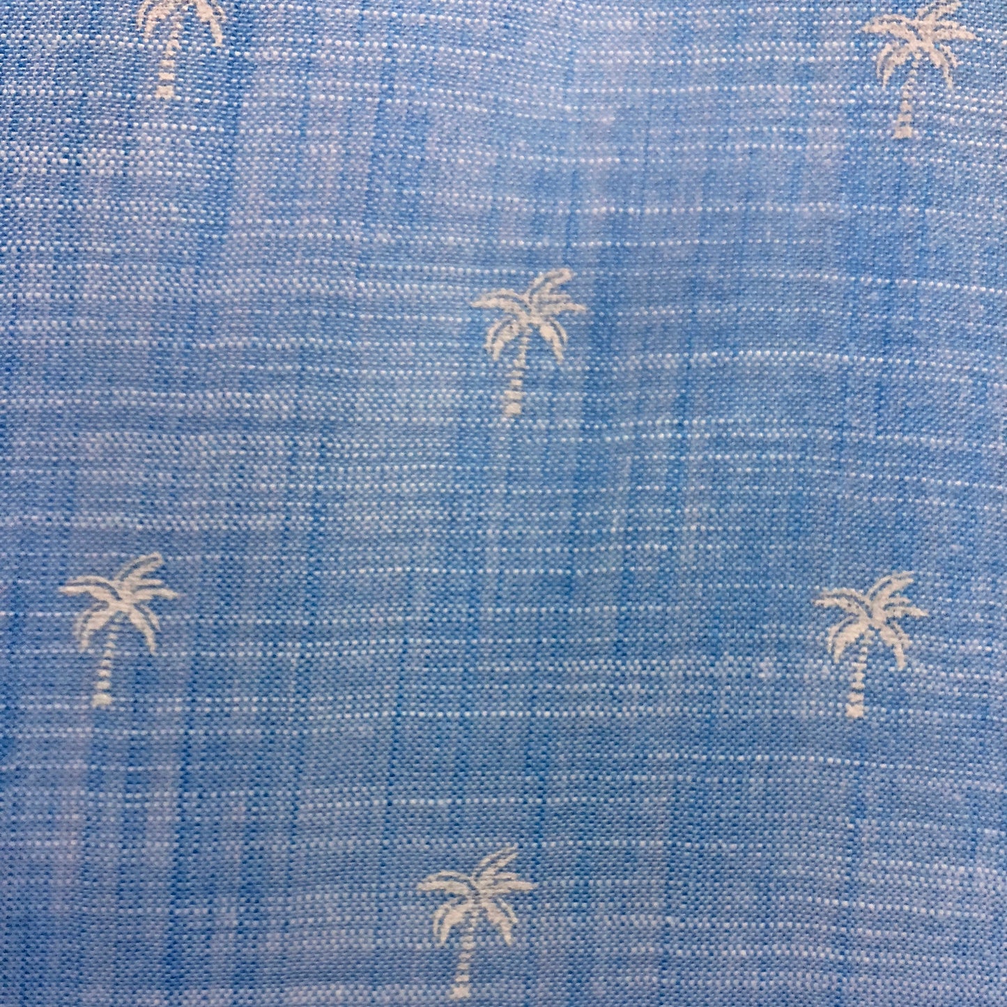 Sea Blue Cotton Print