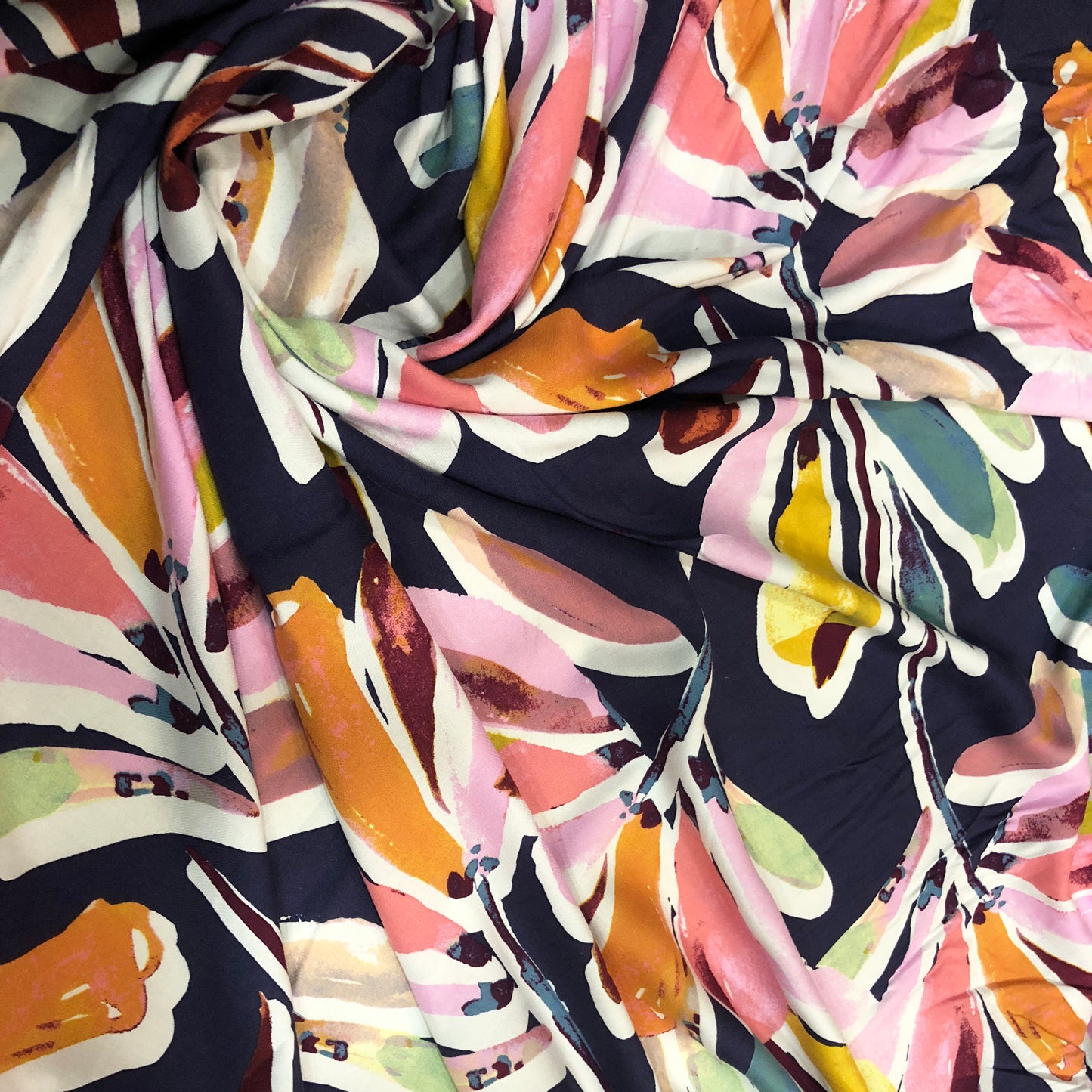 Summer Cotton Floral Pop Print