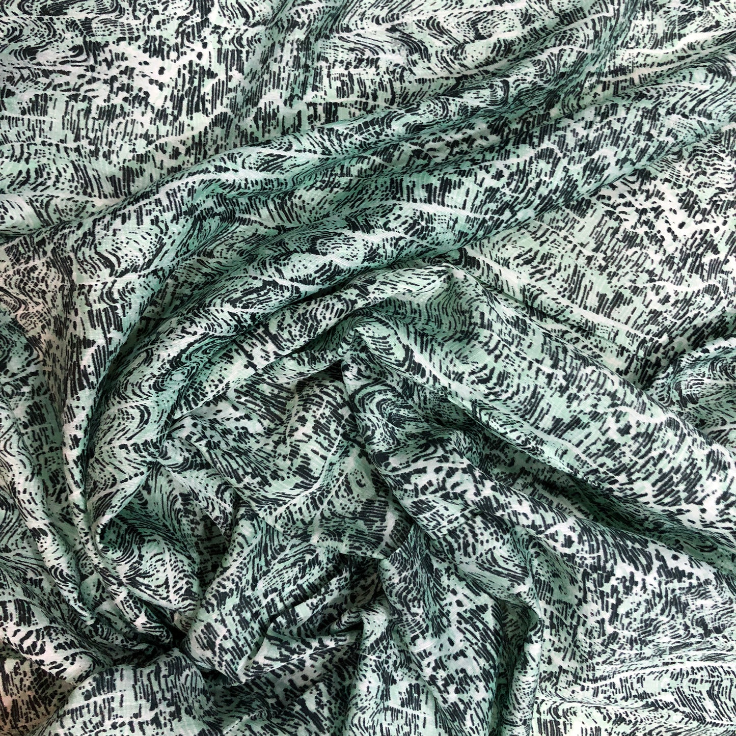 Frosty Evening Mixed Cotton Print