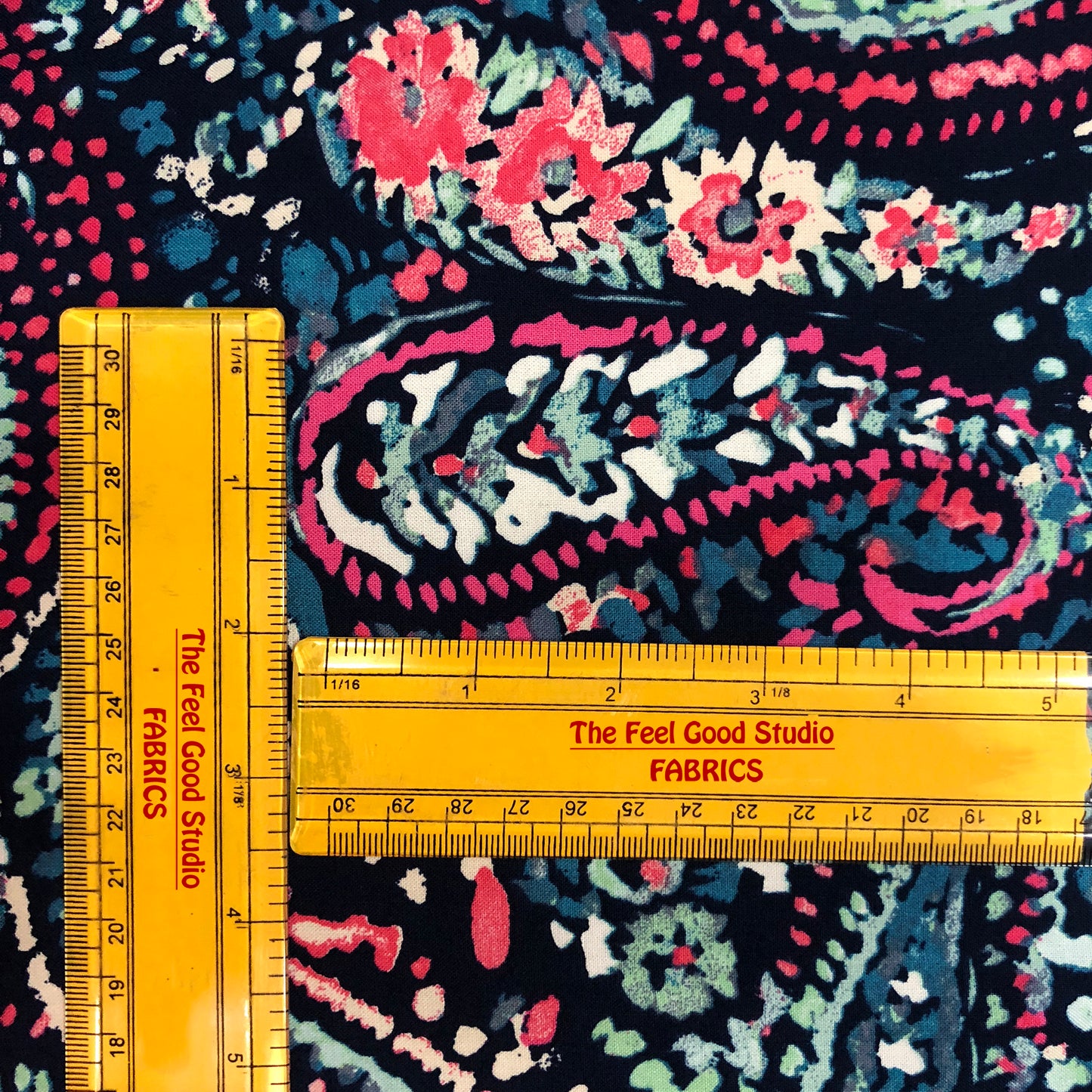 Psy Paisleys Rayon Print