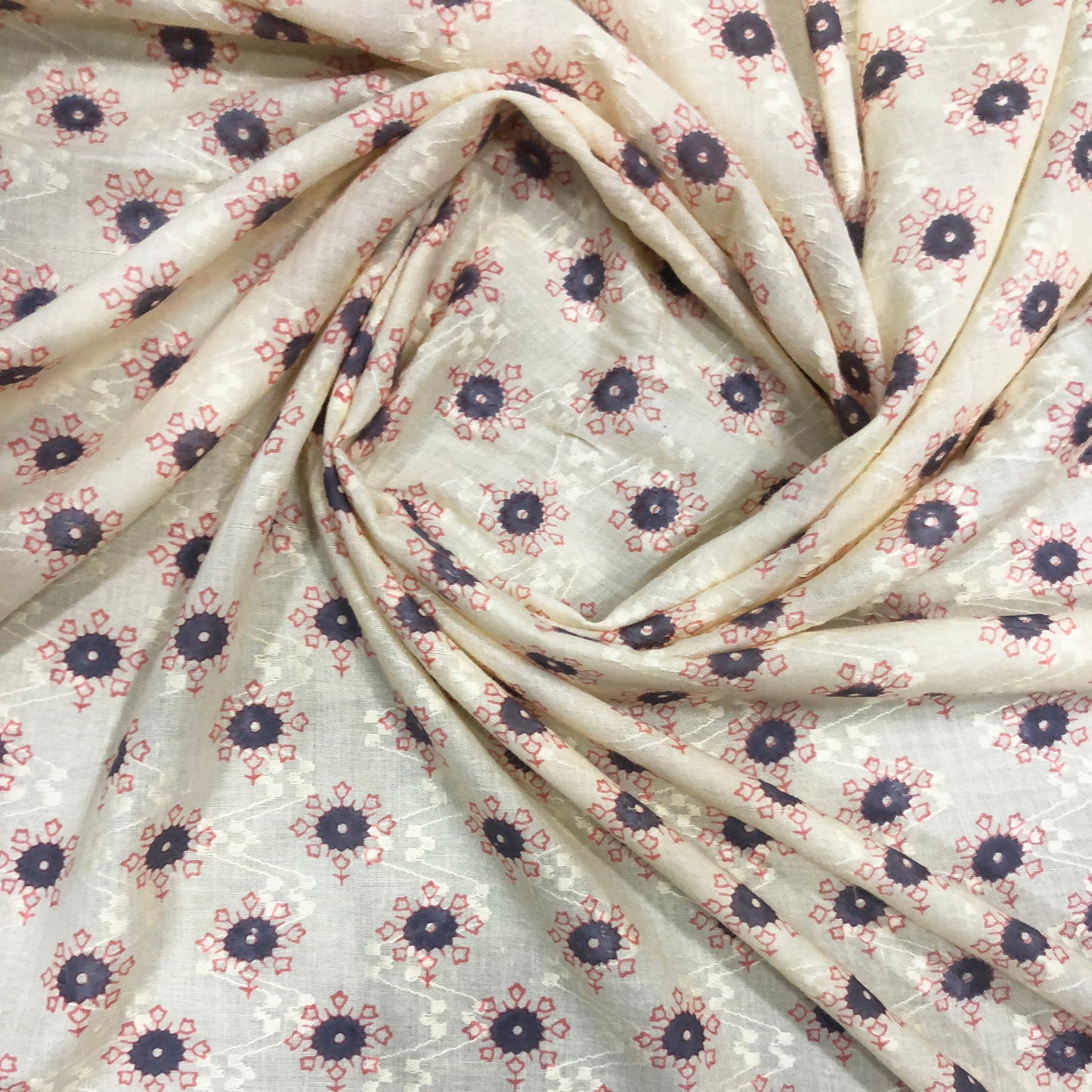 Summer Cotton Mini Flowers Print