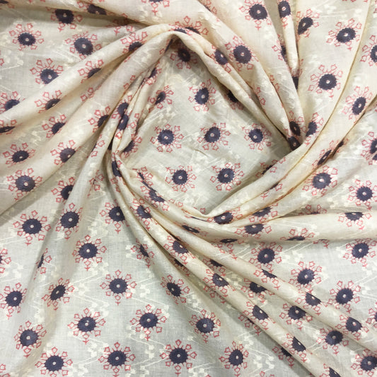 Summer Cotton Mini Flowers Print