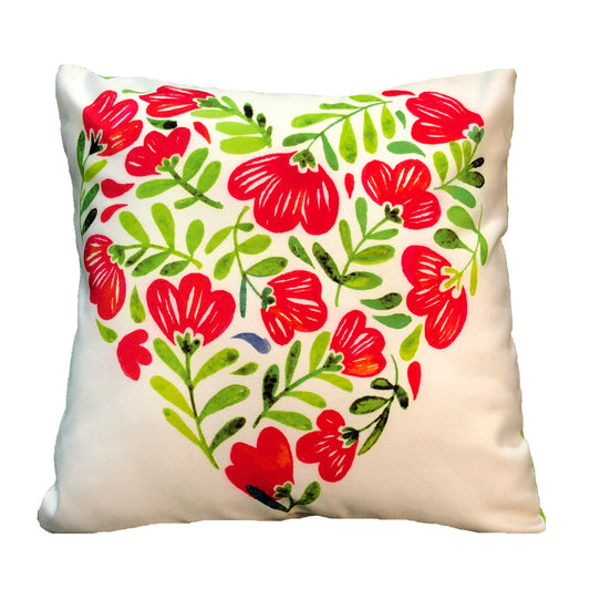 Poppy Love Cushion