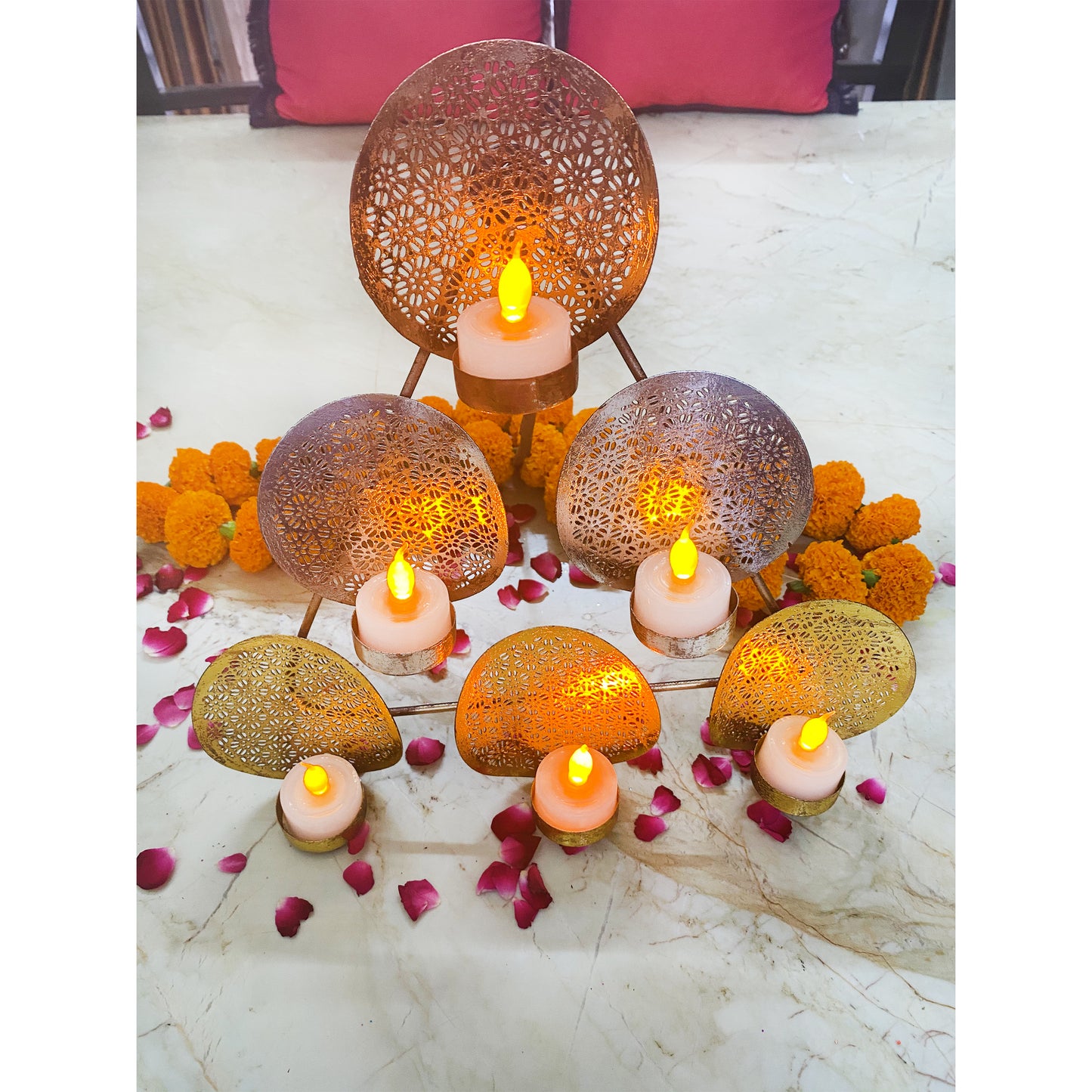 Festive Candle Stand