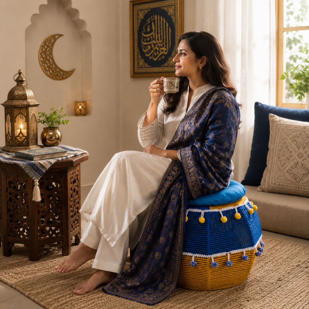 Blue Heavens Cushy Seat (Single Piece)