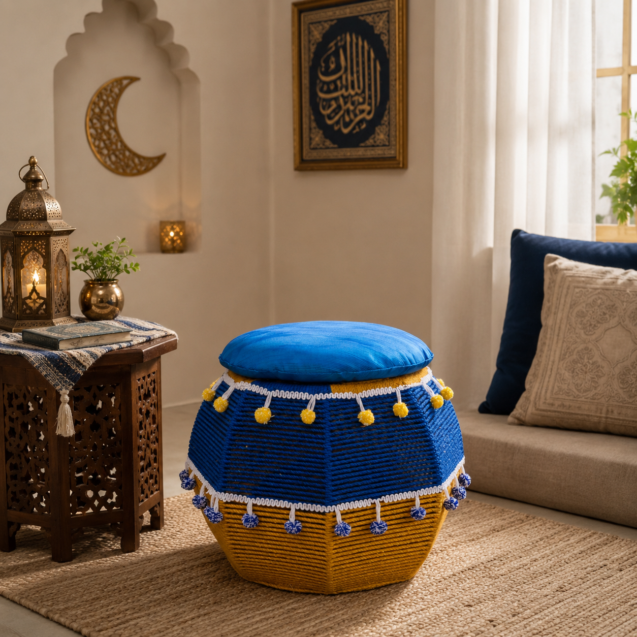 Blue Heavens Cushy Seats (Twin Set)
