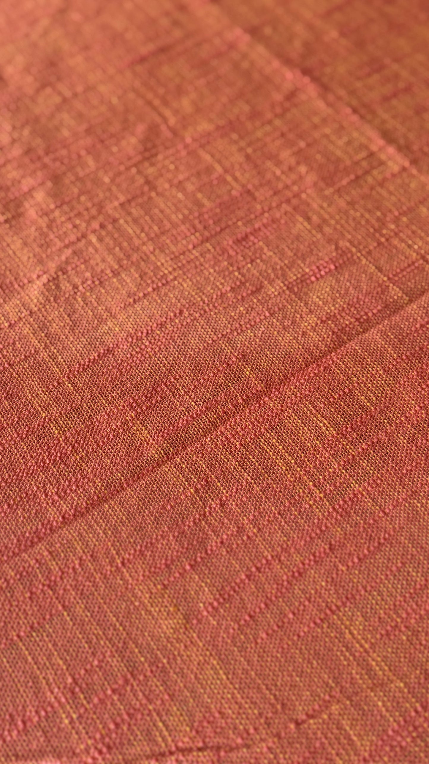 Gerua Aangan Handloom Bed Cover