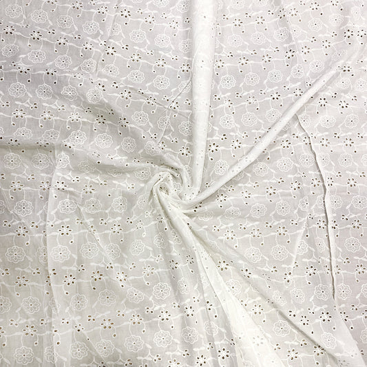 white-floral-schiffli-fabric-online