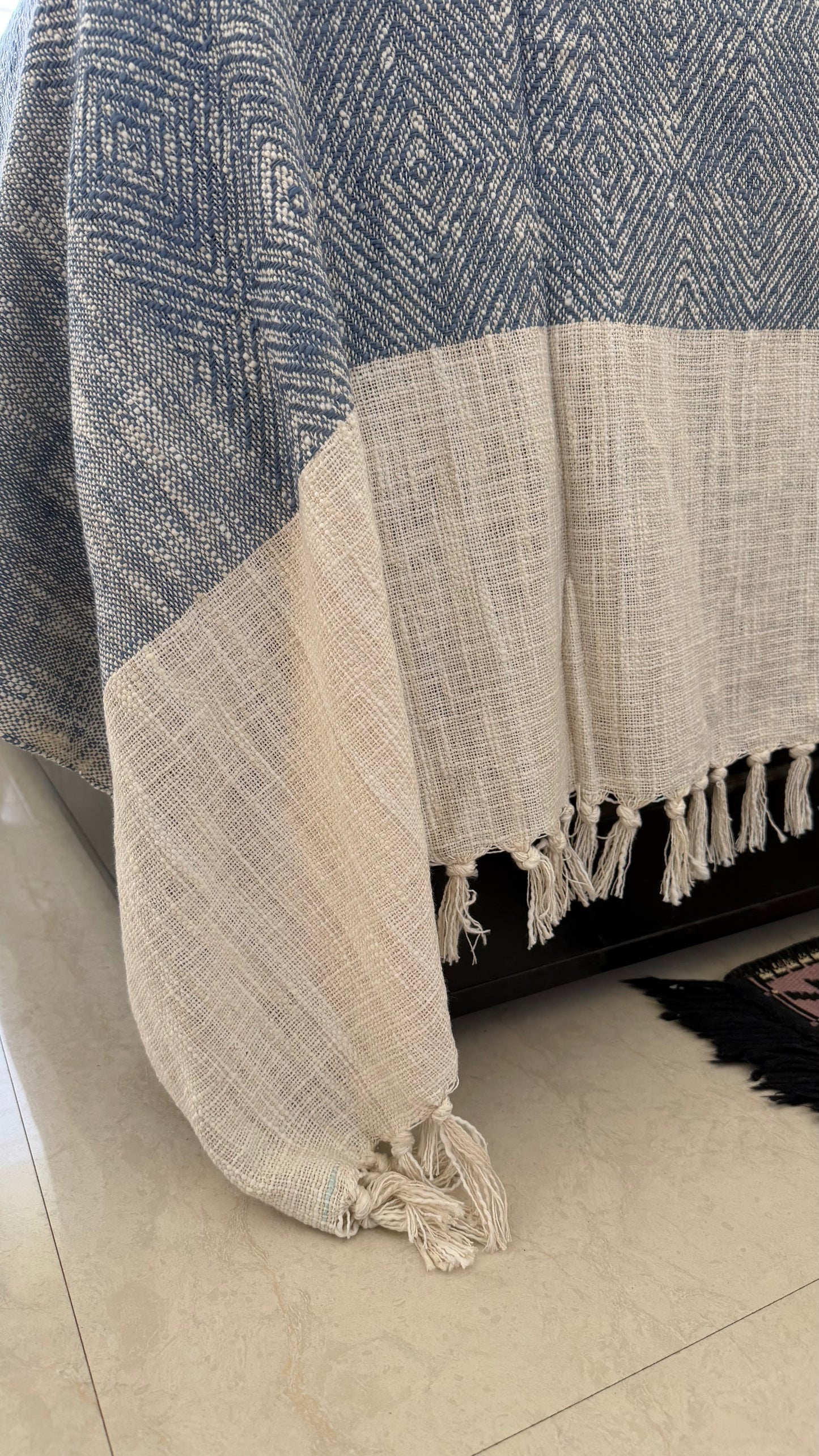 Neel Chandini Handloom Bed Cover