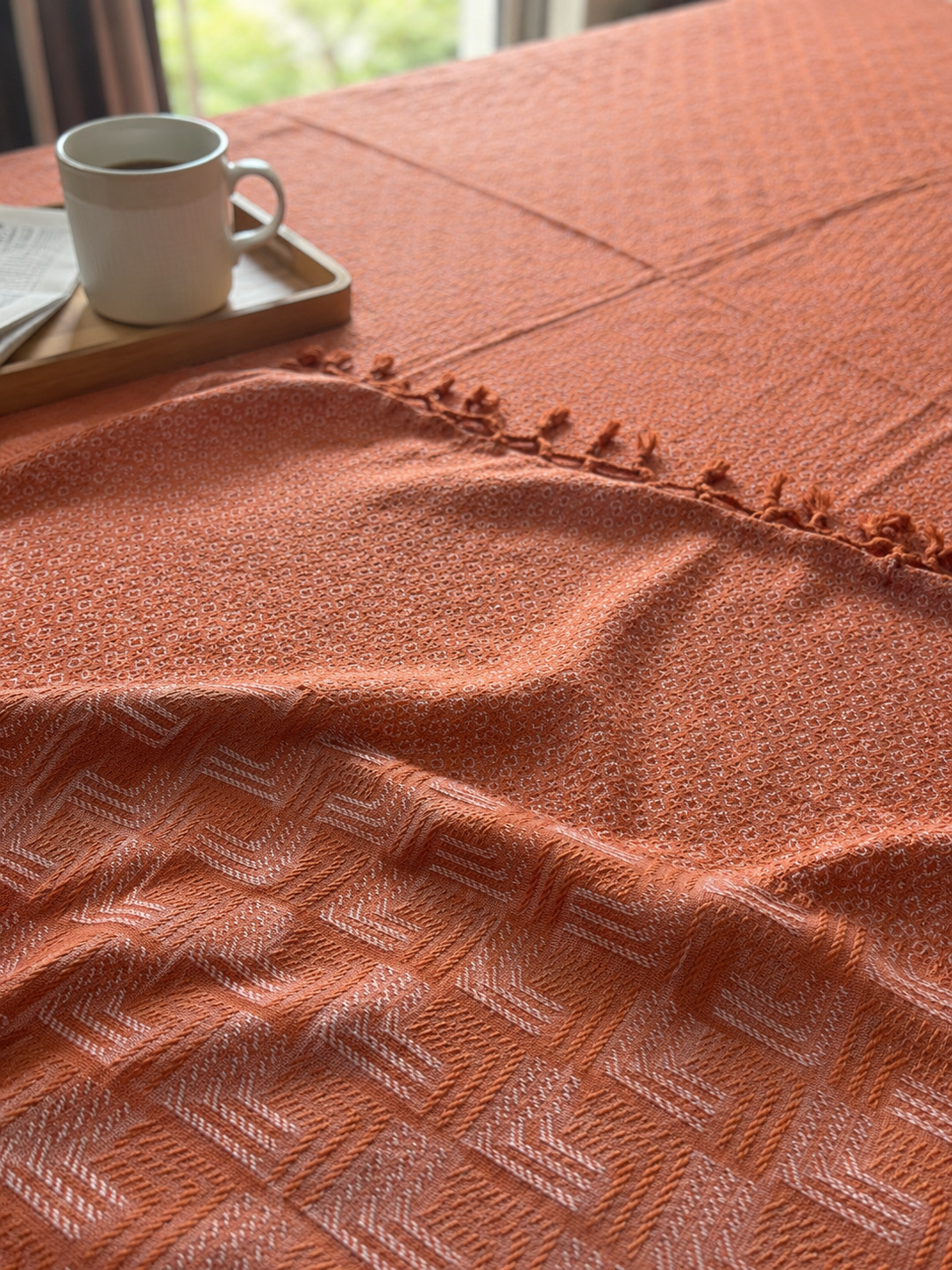 Lazy Sunday Double Bed Cover