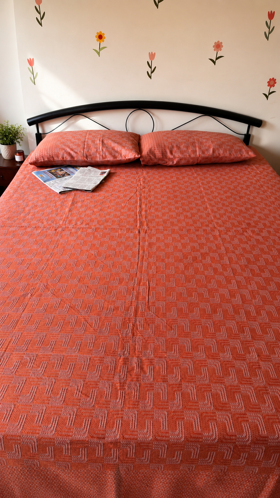 Lazy Sunday Double Bed Cover
