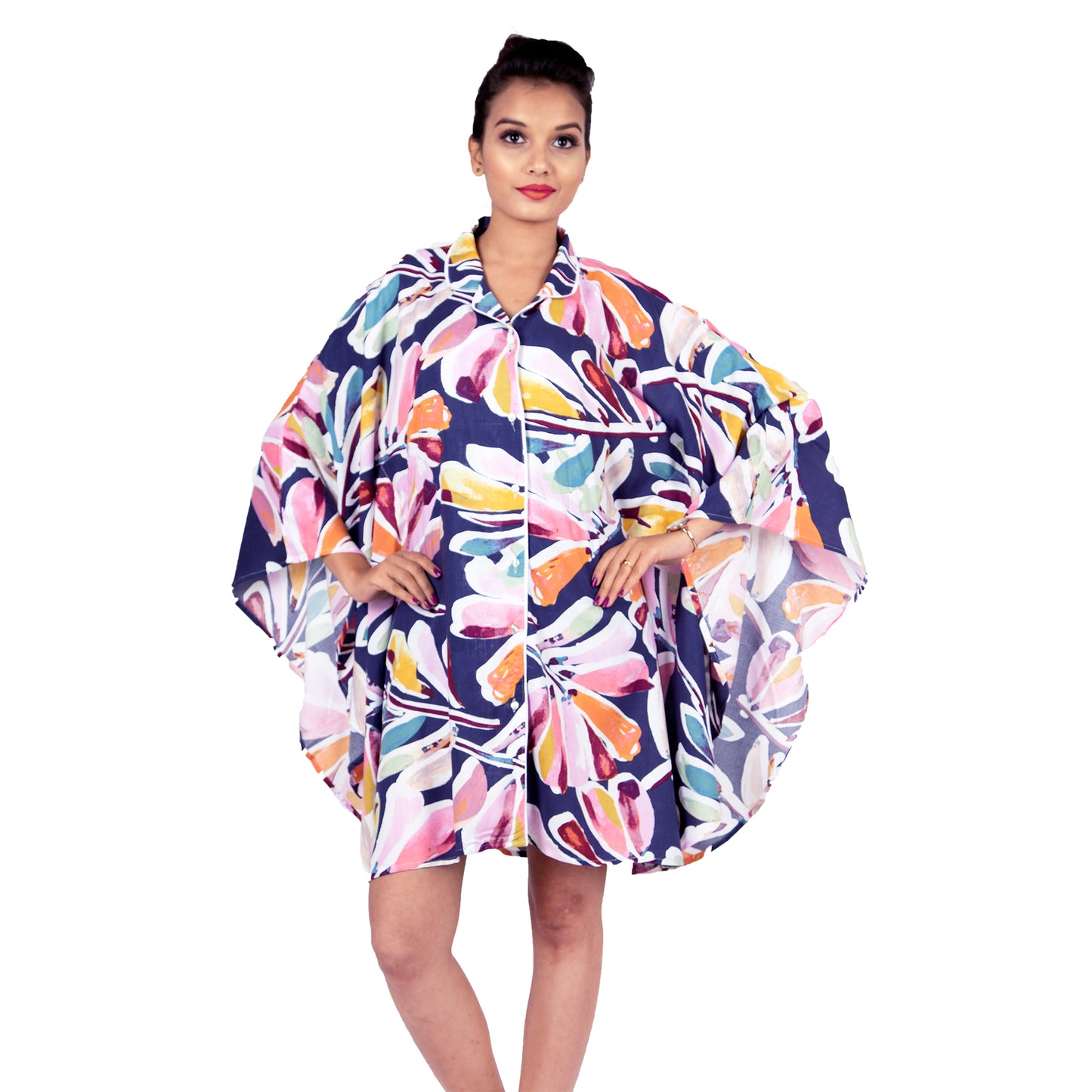 Summer Cotton Floral Pop Print