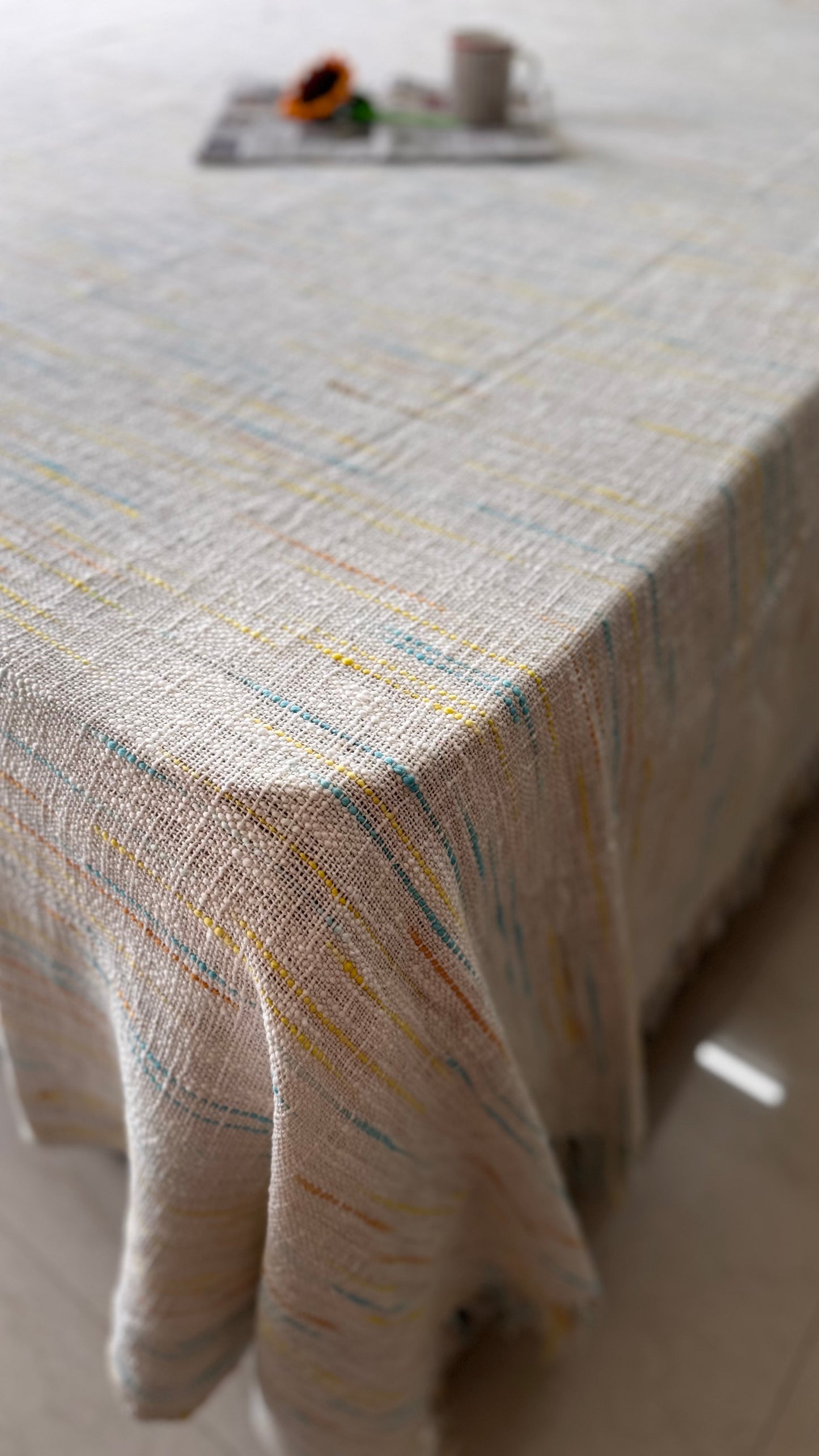 Mogra Bagh Handloom Bed Cover