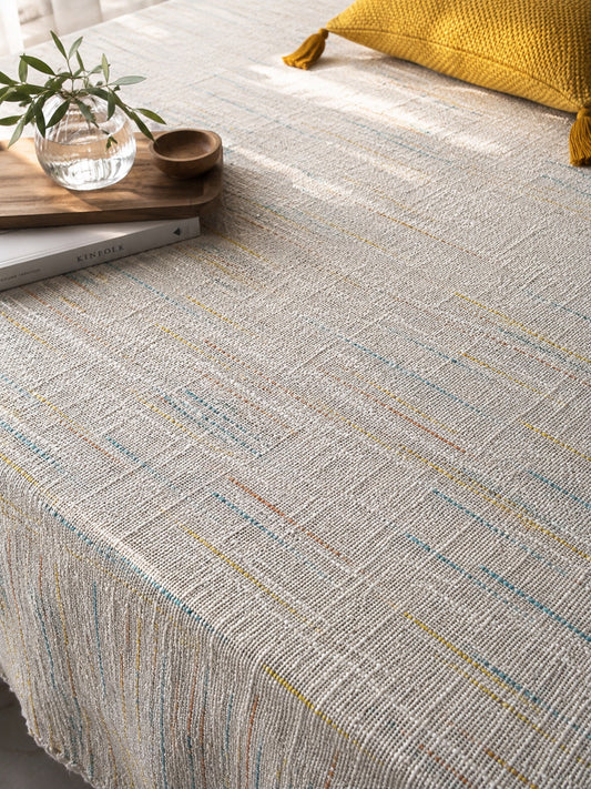 Mogra Bagh Handloom Bed Cover