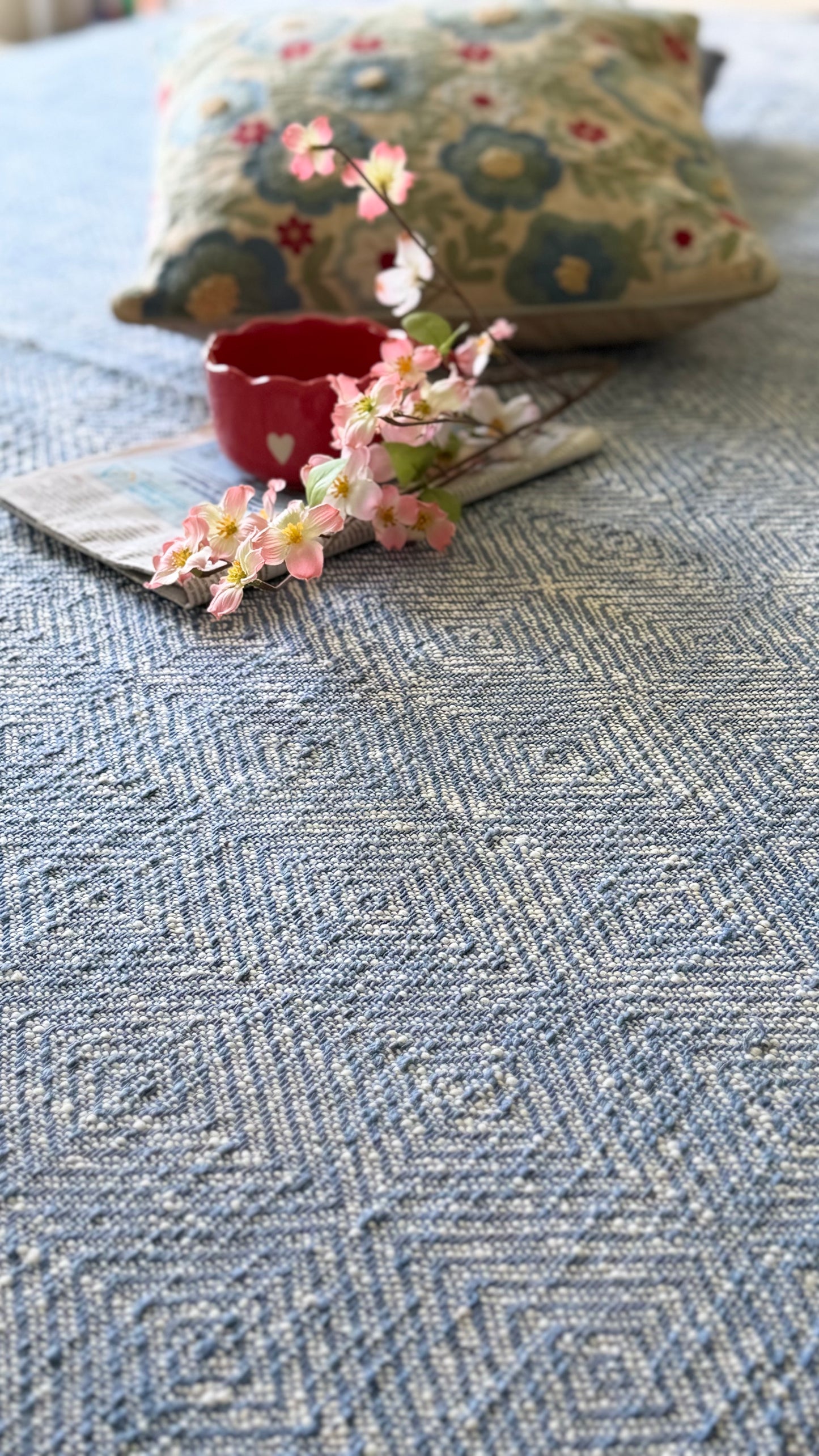Neel Chandini Handloom Bed Cover