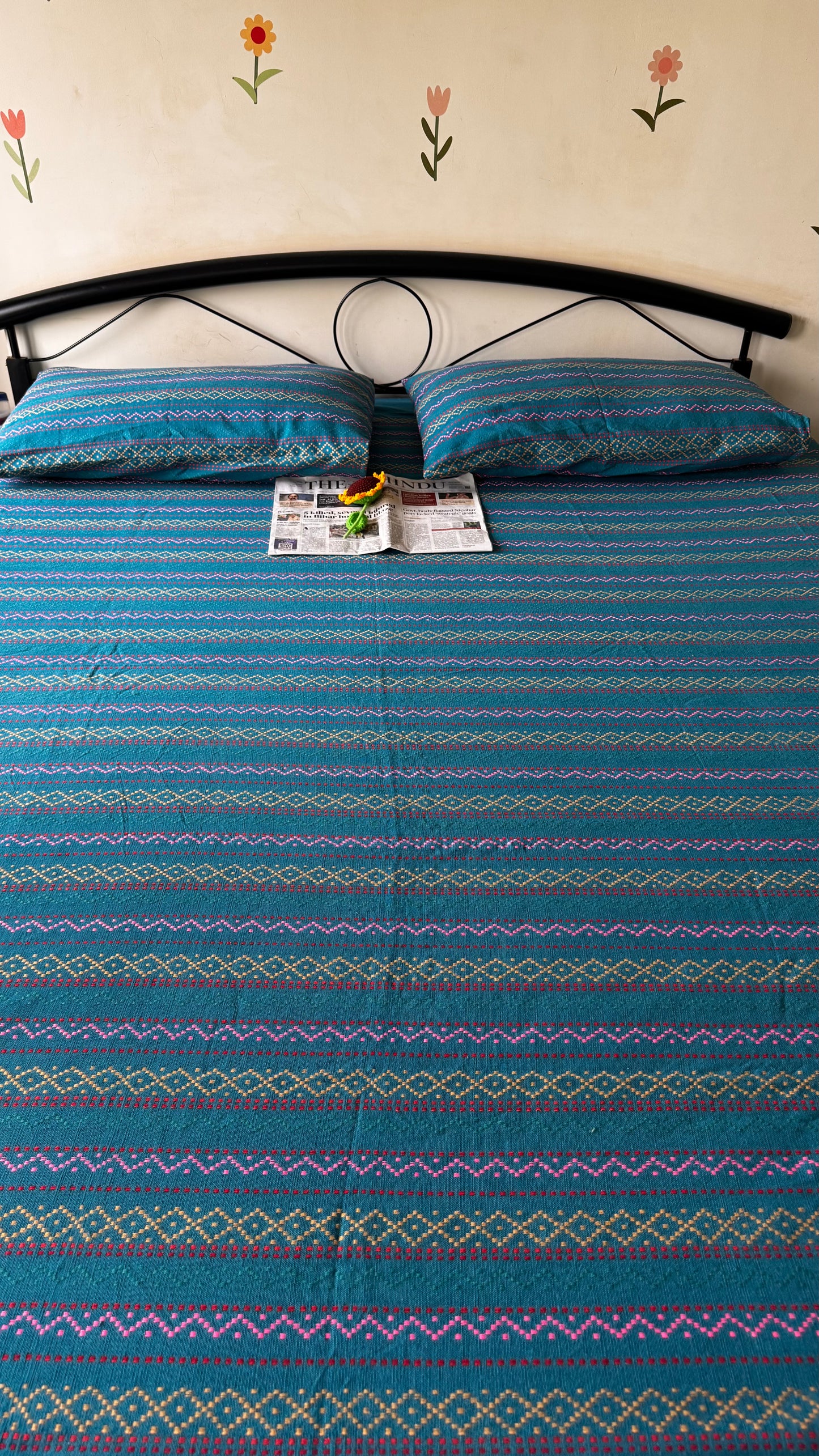 Neelambar Heritage Double Bed Cover