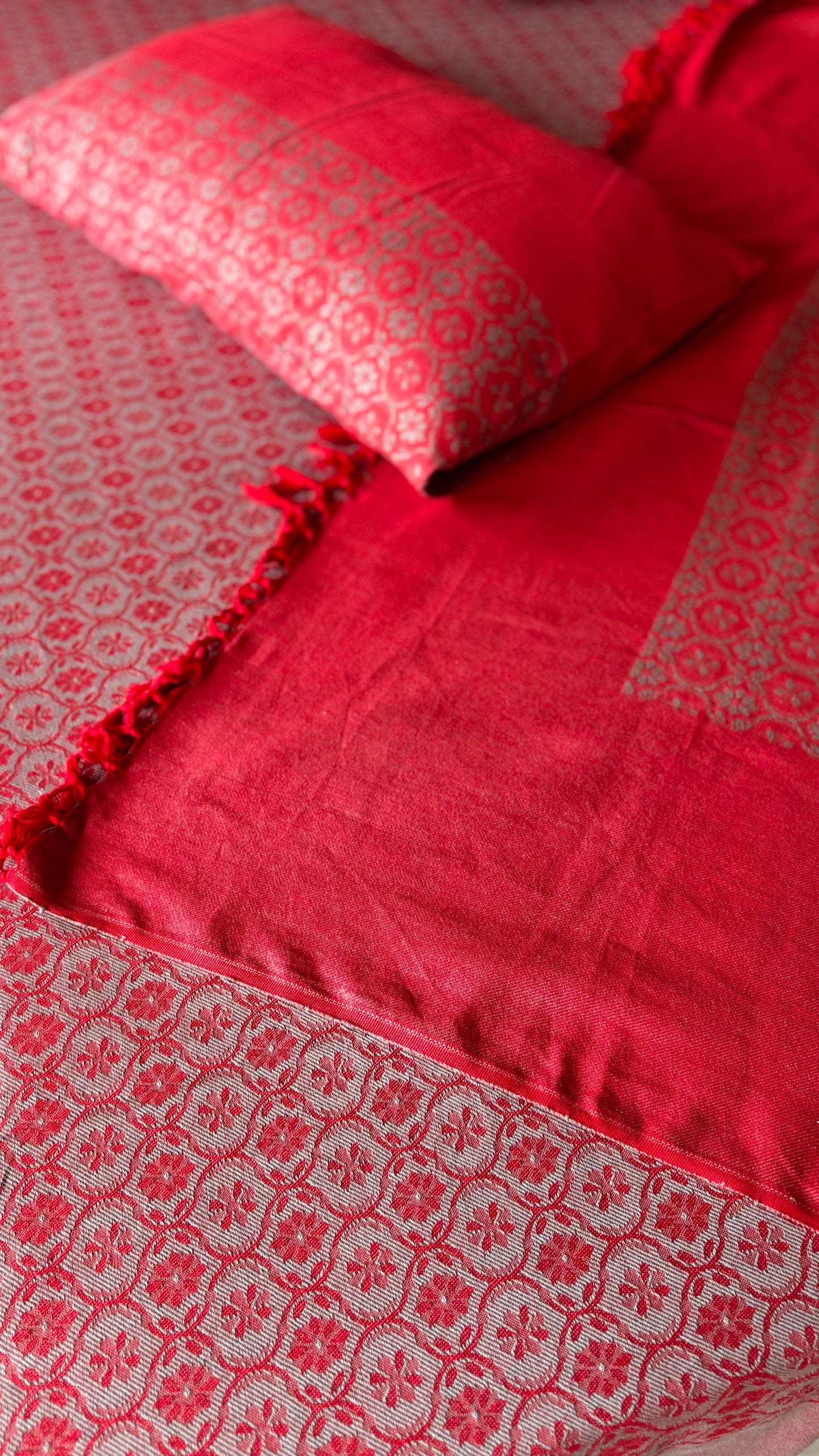 Rang Mahal Reversible Double Bed Cover