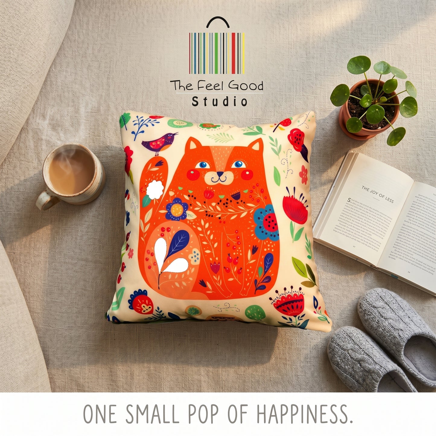 Cat Tribe Cushion