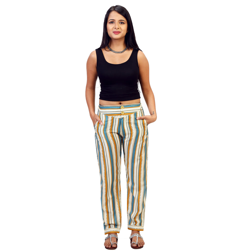 Straight Cut Summer Pants With Pockets For Women The Feel Good Studio