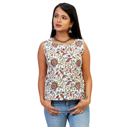 casual summer cotton tops for women 