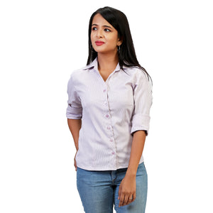 cotton-checked-shirt-for-ladies